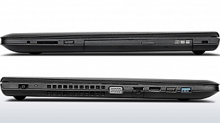 Ноутбук Lenovo IdeaPad G5080 [80E5029QRK] black 15.6" HD i5-5200U/4Gb/1Tb/R5 M330 2Gb/DVDRW/W8.1